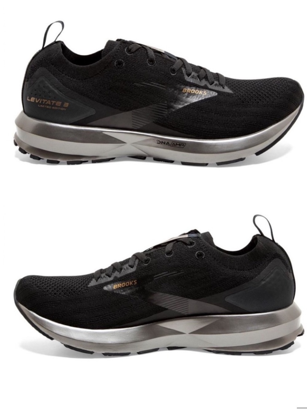 Brooks Black Knit levitate 3 limited edition